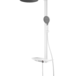 Jasupi JB13C95 3 Function Shower Set with Large Storage Shelf and Digital Show