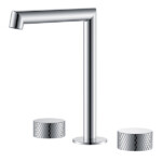 Jasupi Ring Series Solid Brass 3 hole Basin Faucet